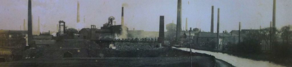 A postcard showing Aspen Colliery in 1908 © Accrington Library